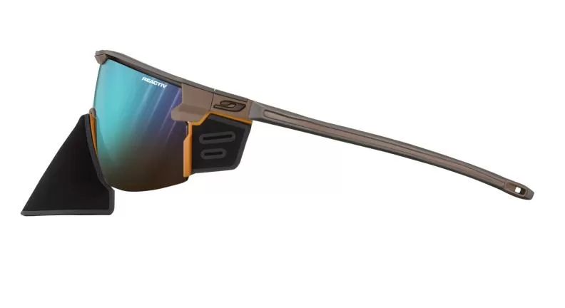 Julbo Sportbrille Ultimate Cover - kastanienbraun / orange, braun