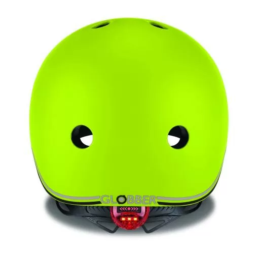 Globber Kinderhelm Evo Lights - lime grün