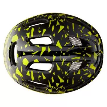 Lazer Bike Helmet Nutz - Black Flash Yellow