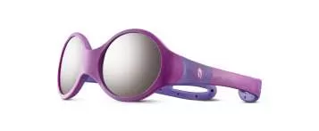 Julbo Sonnenbrille Loop M - Rosa-Violett, Grau Flash Silber
