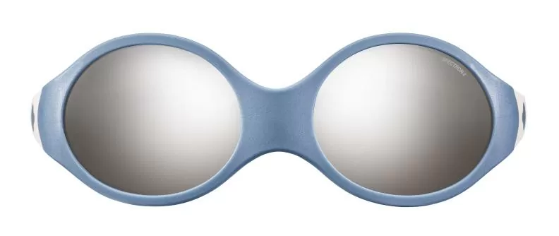 Julbo Sonnenbrille Loop M - Blau-Grau, Grau Flash Silber