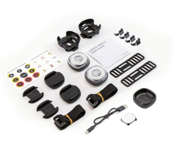 Preview: Lumos Firefly Bike Lights, 2 Lights