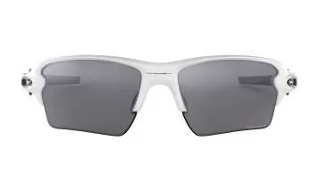 Oakley Flak 2.0 XL Sonnenbrille - Polished White Prizm Black Polarized