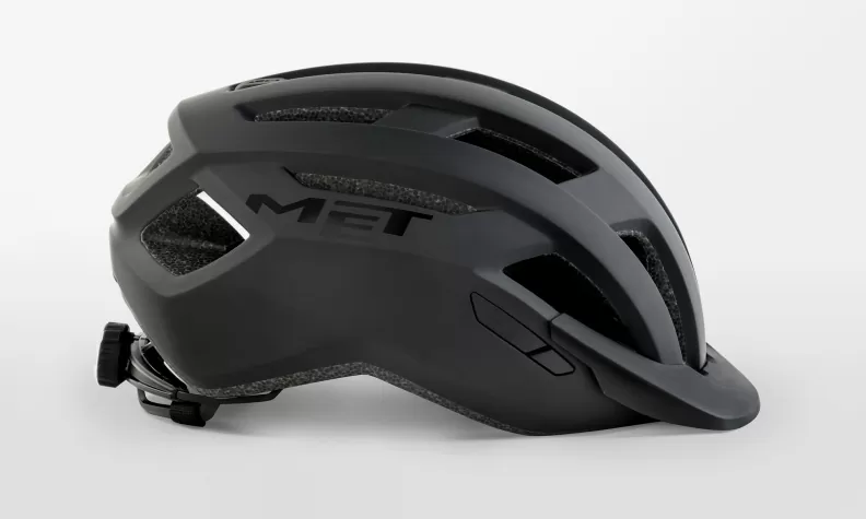Met Velohelm Allroad - Black, Matt