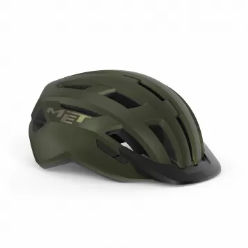 Met Bike Helmet Allroad MIPS - Olive Iridescent, Matt