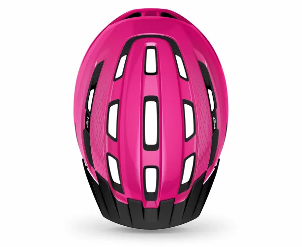 Met Bike Helmet Downtown - Pink, Glossy