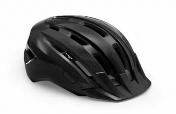 Met Velohelm Helmet Downtown - Black, Glossy
