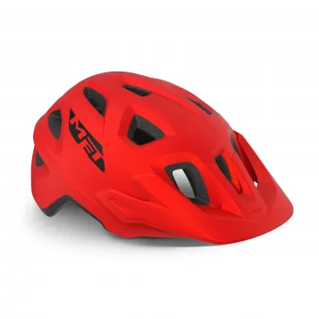 Met Bike Helmet Echo - Red, Matt