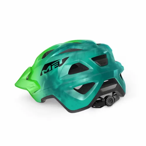 Met Bike Helmet Eldar - Green Tie-Dye, Matt