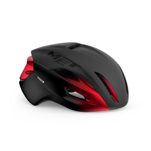 Preview: Einzelstück - Met Velohelm Manta MIPS - Black Red Metallic, Matt Glossy - S 52/56