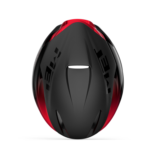 Preview: Met Velohelm Manta MIPS - Black Red Metallic, Matt Glossy