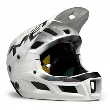 Met Bike Helmet Parachute MCR MIPS - White Iridescent, Matt