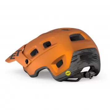 Met Bike Helmet Terranova MIPS - Orange Titanium Metallic, Matt