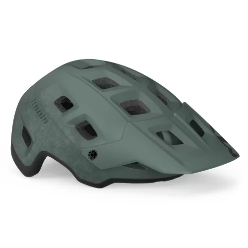 Met Velohelm Terranova MIPS - Sage Green Black, Matt