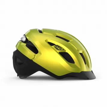 Met Bike Helmet Urbex MIPS - Lime Yellow Metallic, Glossy