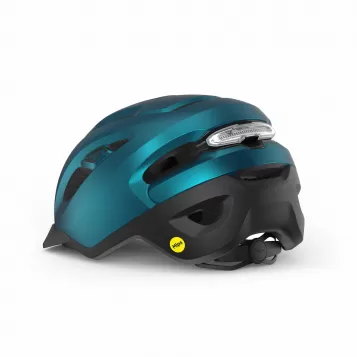Met Bike Helmet Urbex MIPS - Teal Blue Metallic, Matt