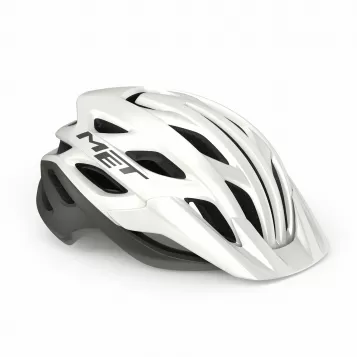 Met Bike Helmet Veleno MIPS - White Gray, Matt