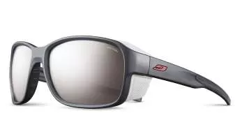 Julbo Sonnenbrille Monterosa 2 - Dunkelblau-Grau, Braun Flash Silber