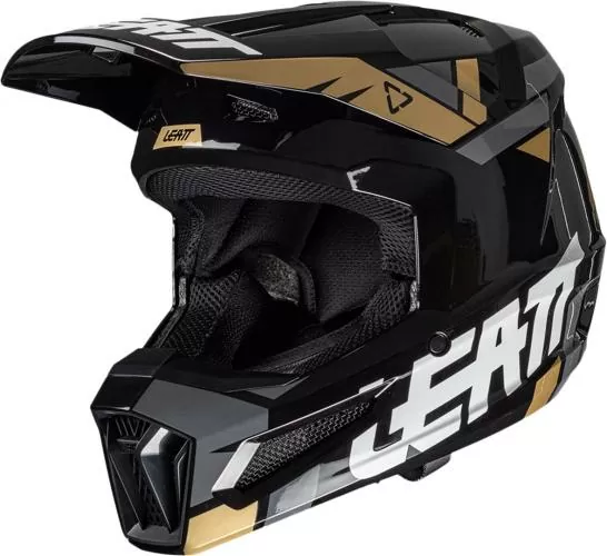 Leatt Helmet Moto 2.5 V25 - schwarz-braun-weiss