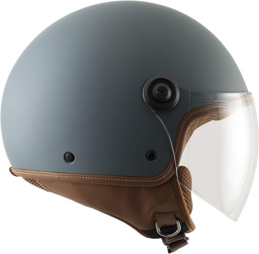 Preview: Tucano Urbano Jet helmet El`Jettin 6.0 matt petrol - blue