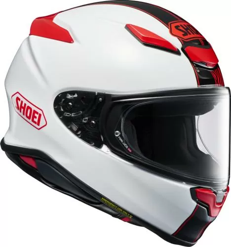 SHOEI Integralhelm NXR2 Beaut TC-1 - weiss-schwarz-rot