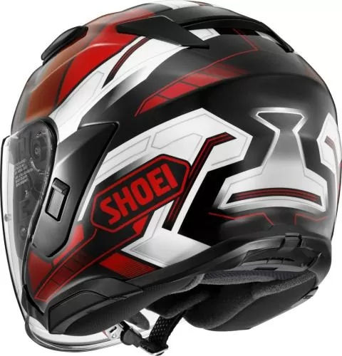 SHOEI Jethelm J-Cruise 3 Whizzy TC-1 - schwarz-rot-weiss