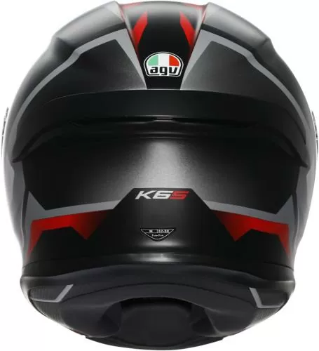 AGV Integralhelm K6 S Karve matt - schwarz-weiss-rot