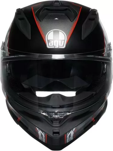 AGV Integralhelm K7 Kyber - schwarz-rot