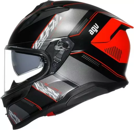 AGV Integralhelm K7 Kyber - schwarz-rot