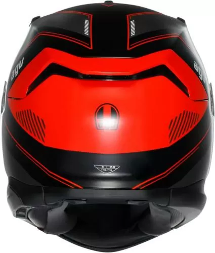 AGV Integralhelm K7 Kyber - schwarz-rot