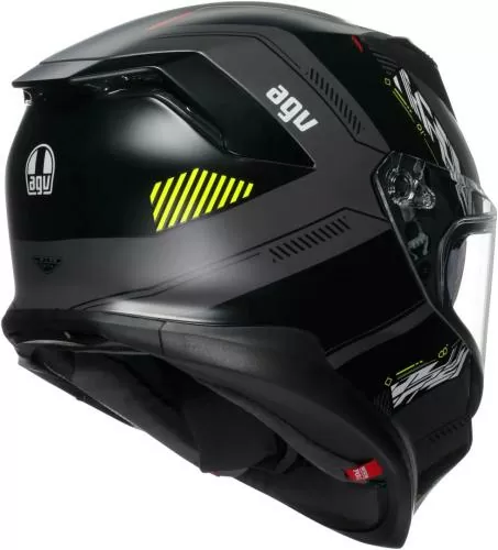 AGV Full-face Helmet K-7 Kyber matt grey- - yellow