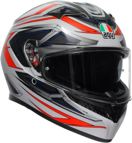 Preview: AGV Integralhelm K3 Space matt - weiss-rot
