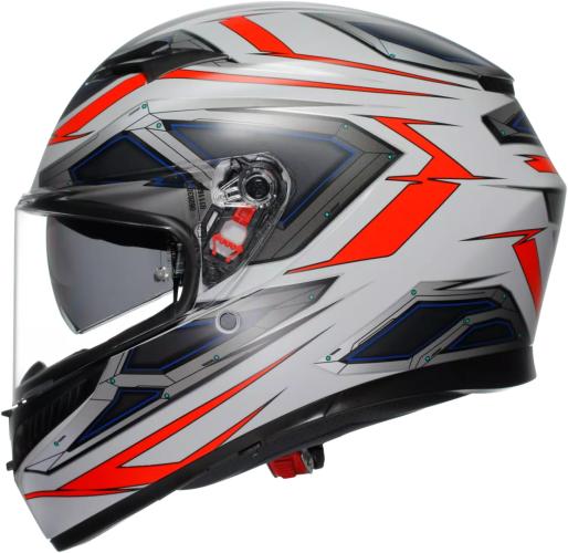 Preview: AGV Integralhelm K3 Space matt - weiss-rot