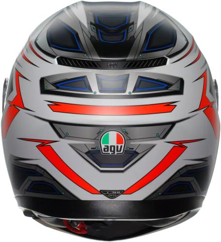 Preview: AGV Integralhelm K3 Space matt - weiss-rot