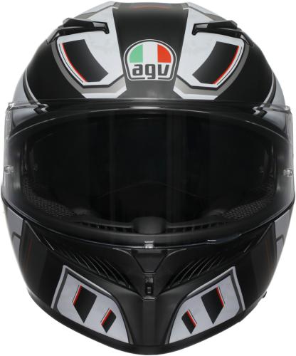 Preview: AGV Integralhelm K3 Rivia matt - schwarz-weiss