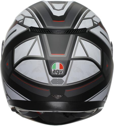 Preview: AGV Integralhelm K3 Rivia matt - schwarz-weiss