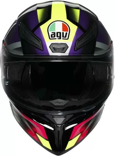 AGV Integralhelm K1 S Fastlap - schwarz-violett-pink