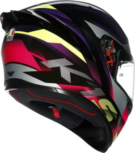 AGV Integralhelm K1 S Fastlap - schwarz-violett-pink