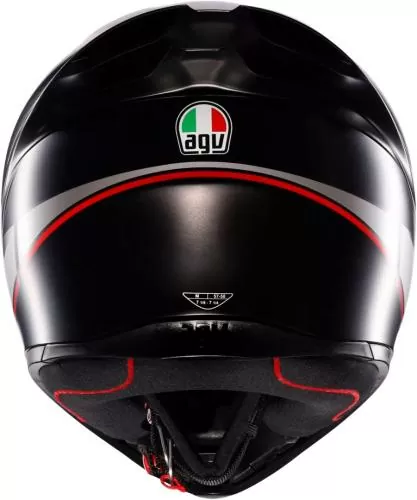 AGV Integralhelm K1 S Fastlap - schwarz-grau-rot