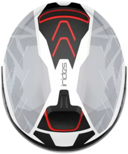 AGV Jethelm Irides Trieste - schwarz-weiss-rot