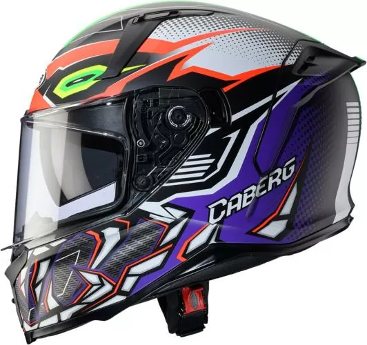 Caberg Full Face Helmet Avalon X - Gurkha black-grey-orange fluo