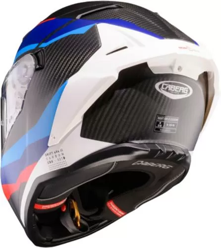 Caberg Full-face helmet Drift Evo II - carbon matt Msport matt black blue red