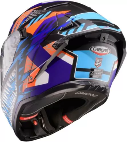 Caberg Integralhelm Drift Evo II - nobo matt schwarz orange blau violet