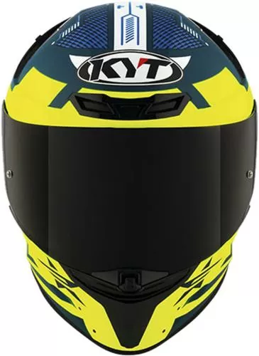 KYT Full Face Helmet TT-Revo Fuselage - yellow-blue-black