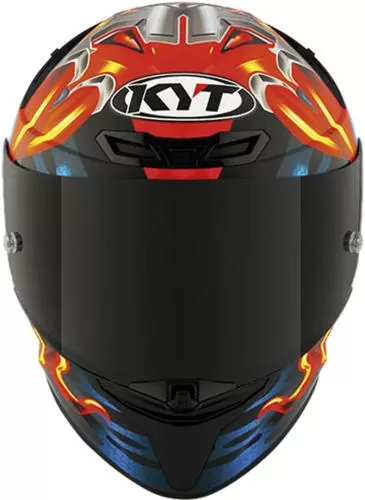 KYT Full Face Helmet TT-Revo Magnet - black-red-blue