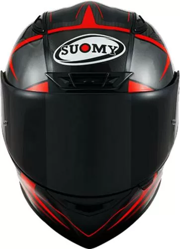 Suomy Full-face helmet TX-Pro Advance - black-red fluo