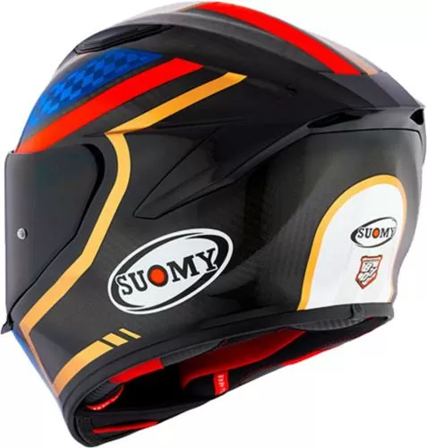 Suomy Full Face Helmet TX-Pro Emblem - black-red-blue-gold