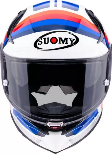 Suomy Full-face helmet Speedstar 2 Vantage - white-blue-red