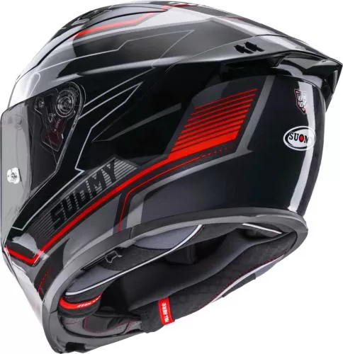 Suomy Speedstar 2 Visual Full-Face Helmet - black-red