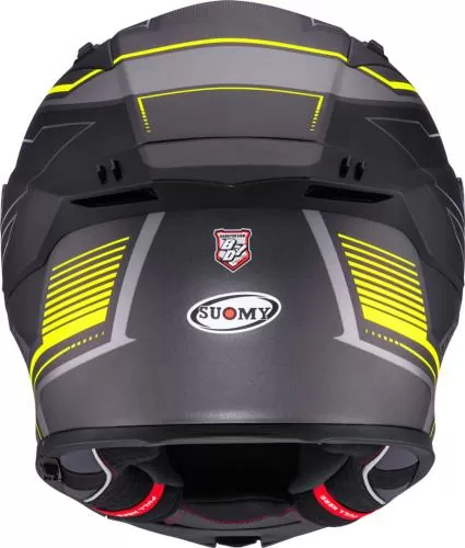 Suomy Full-face helmet Speedstar 2 Visual - black matt-yellow